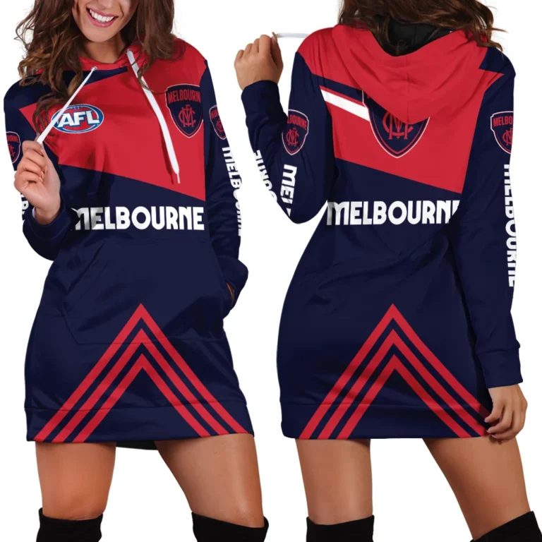 AFL Melbourne Demons Hoodie Dress Gift For Fans – HOAFL160725HR01MELB