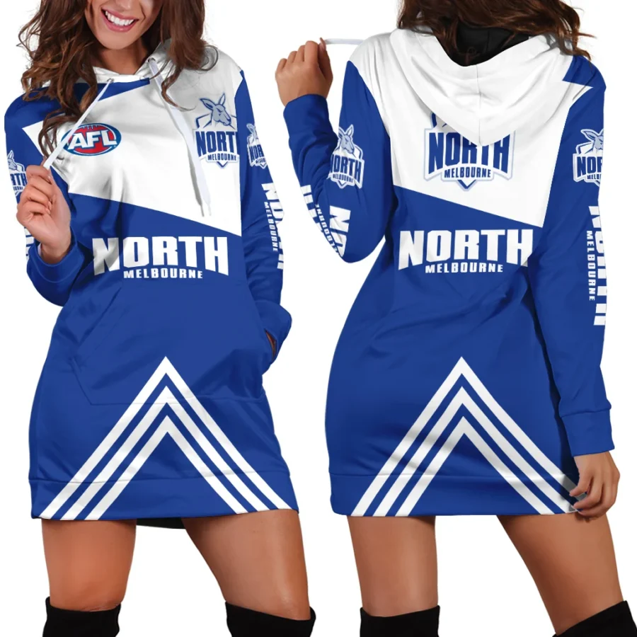 AFL North Melbourne Kangaroos Hoodie Dress Gift For Fans – HOAFL160725HR01NMFC