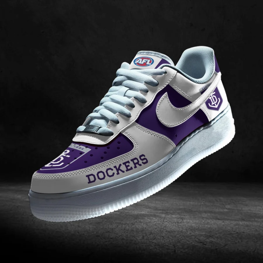 AFL Fremantle Dockers Custom Air Low-Top Sneakers Gift For Fans – HOAFL100725AF01FRE