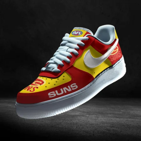 AFL Gold Coast SUNS Custom Air Low-Top Sneakers Gift For Fans – HOAFL100725AF01GCFC