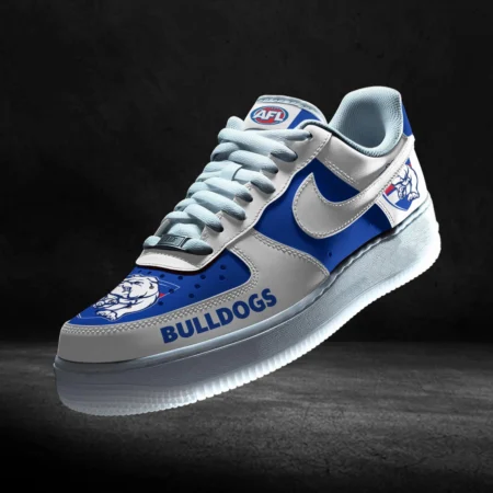 AFL Western Bulldogs Custom Air Low-Top Sneakers Gift For Fans – HOAFL100725AF01WB