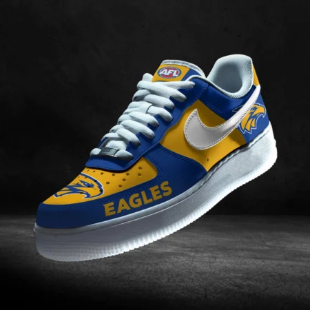 AFL West Coast Eagles Custom Air Low-Top Sneakers Gift For Fans – HOAFL100725AF01WCE