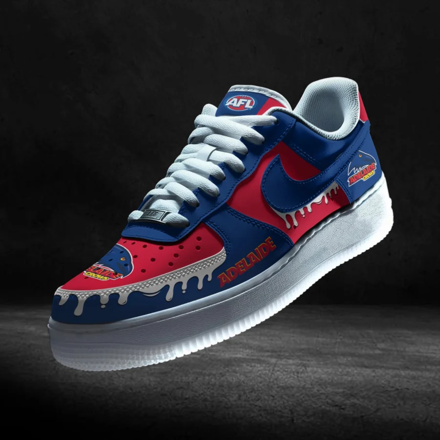 AFL Adelaide Crows Custom Air Low-Top Sneakers Gift For Fans – HOAFL110725AF01ADEL