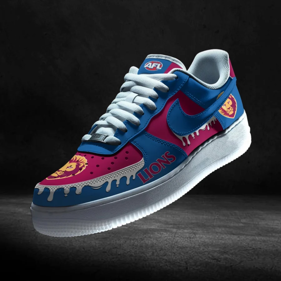 AFL Brisbane Lions Custom Air Low-Top Sneakers Gift For Fans – HOAFL110725AF01BL