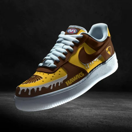 AFL Hawthorn Hawks Custom Air Low-Top Sneakers Gift For Fans – HOAFL110725AF01HAW