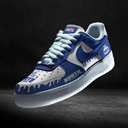 AFL North Melbourne Kangaroos Custom Air Low-Top Sneakers Gift For Fans – HOAFL110725AF01NMFC