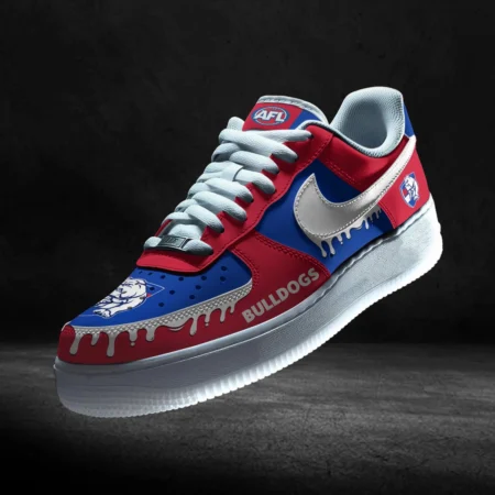 AFL Western Bulldogs Custom Air Low-Top Sneakers Gift For Fans – HOAFL110725AF01WB