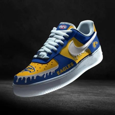 AFL West Coast Eagles Custom Air Low-Top Sneakers Gift For Fans – HOAFL110725AF01WCE