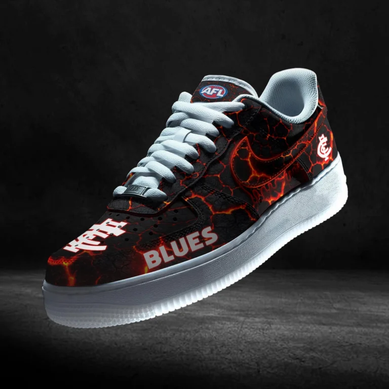 AFL Carlton Blues Custom Air Low-Top Sneakers Gift For Fans – HOAFL120725AF01CARL