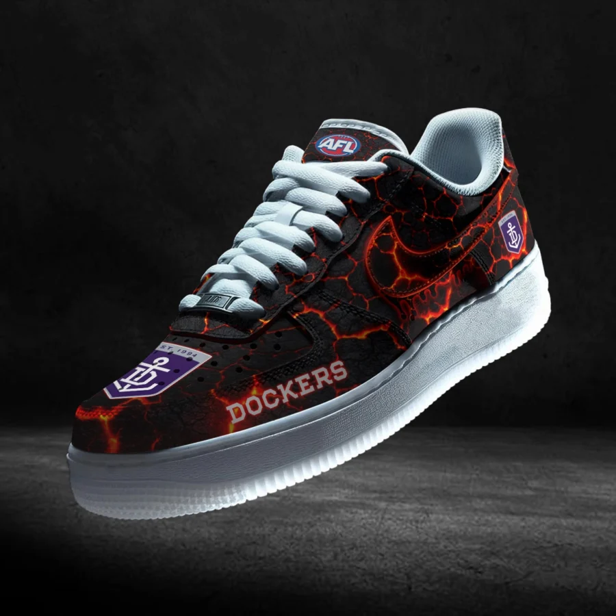 AFL Fremantle Dockers Custom Air Low-Top Sneakers Gift For Fans – HOAFL120725AF01FRE