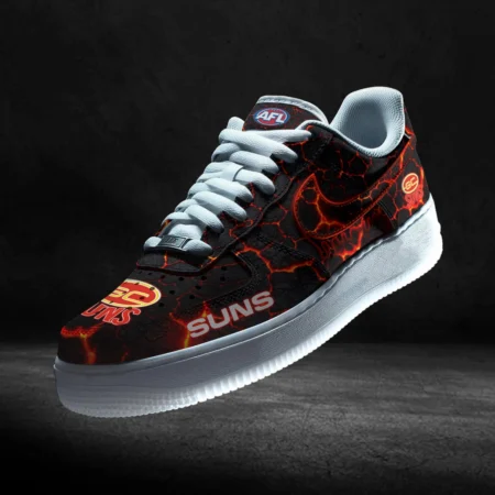 AFL Gold Coast SUNS Custom Air Low-Top Sneakers Gift For Fans – HOAFL120725AF01GCFC