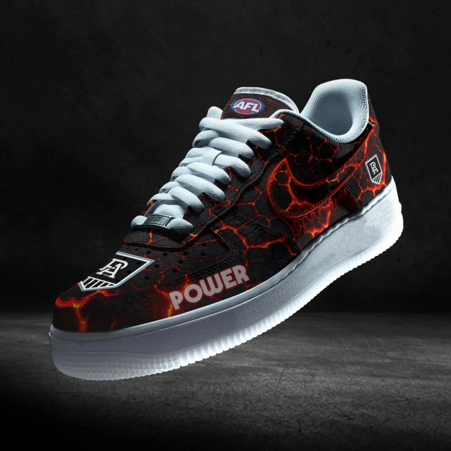 AFL Port Adelaide Power Custom Air Low-Top Sneakers Gift For Fans – HOAFL120725AF01PORT