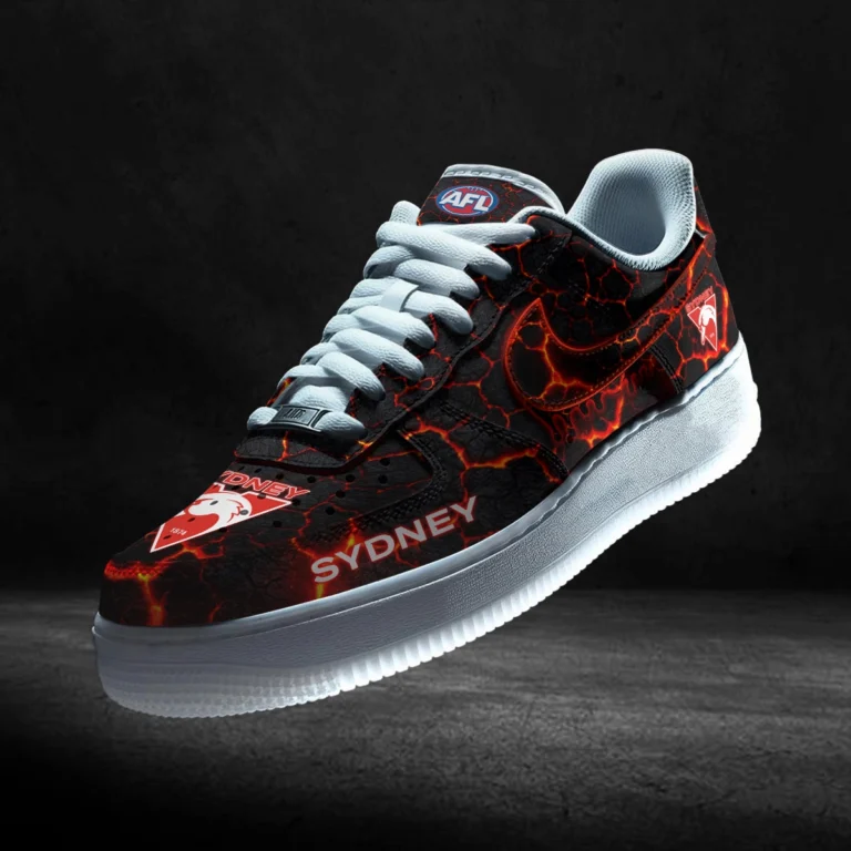 AFL Sydney Swans Custom Air Low-Top Sneakers Gift For Fans – HOAFL120725AF01SYD