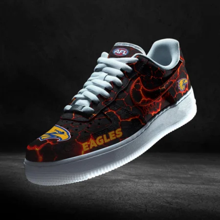 AFL West Coast Eagles Custom Air Low-Top Sneakers Gift For Fans – HOAFL120725AF01WCE