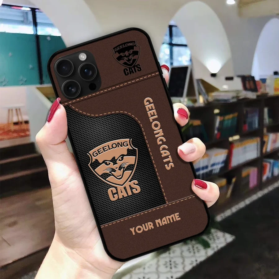 AFL Geelong Catss Phone Case – Dustproof, Scratch & Shock Resistant – HOAFL220725PC01GEEL - Image 7