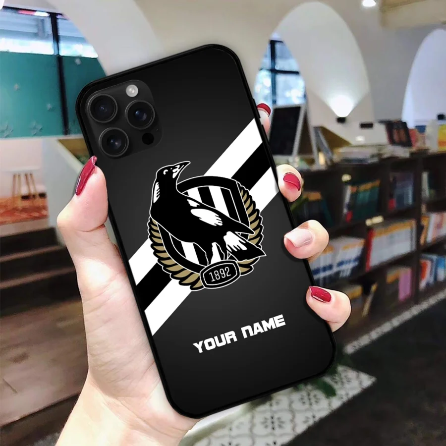 AFL Collingwood Magpies Phone Case – Dustproof, Scratch & Shock Resistant – HOAFL020725PC01COLL - Image 2