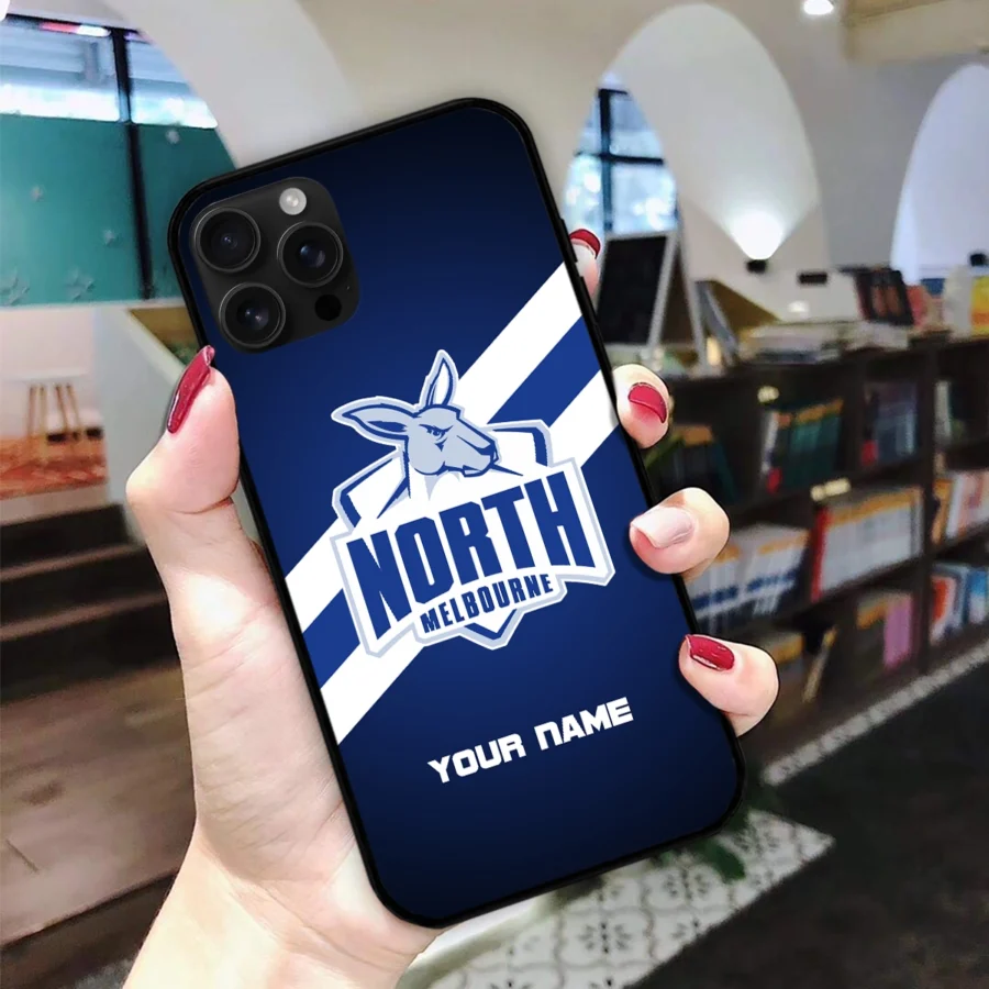 AFL North Melbourne Kangaroos Phone Case – Dustproof, Scratch & Shock Resistant – HOAFL020725PC01NMFC - Image 2
