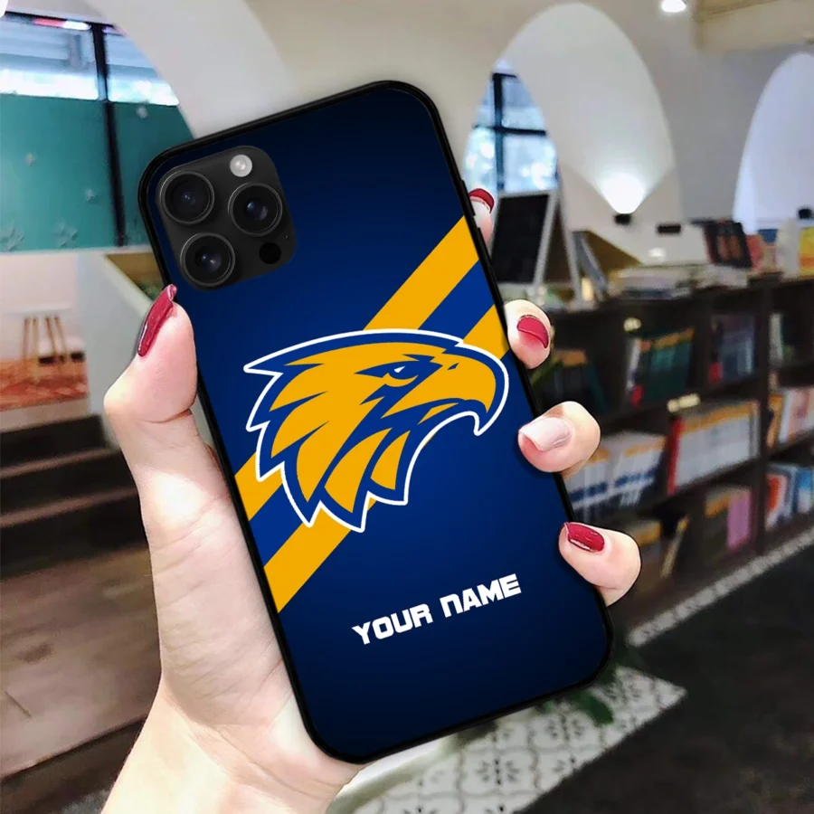 AFL West Coast Eagles Phone Case – Dustproof, Scratch & Shock Resistant – HOAFL020725PC01WCE - Image 2