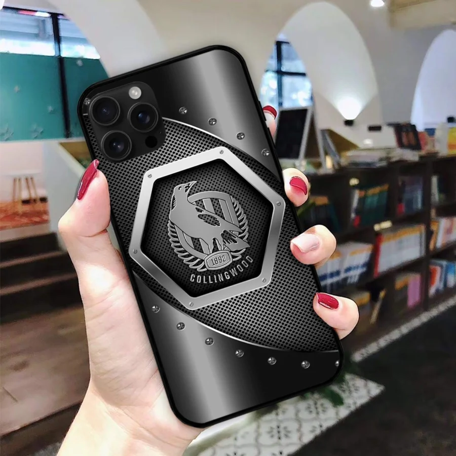AFL Collingwood Magpies Phone Case – Dustproof, Scratch & Shock Resistant – HOAFL030725PC01COLL - Image 2