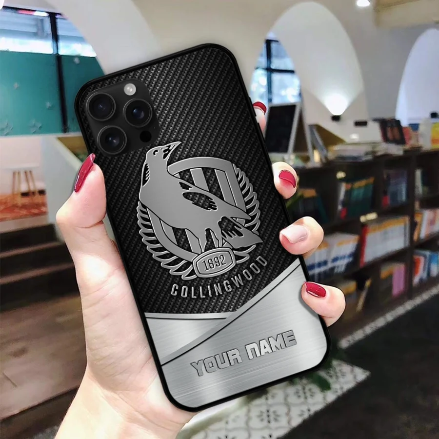 AFL Collingwood Magpies Phone Case – Dustproof, Scratch & Shock Resistant – HOAFL040725PC01COLL - Image 2