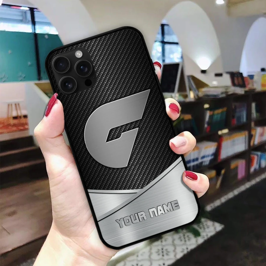 AFL GWS Giants Phone Case – Dustproof, Scratch & Shock Resistant – HOAFL040725PC01GWS - Image 2