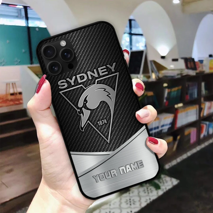 AFL Sydney Swans Phone Case – Dustproof, Scratch & Shock Resistant – HOAFL040725PC01SYD - Image 2