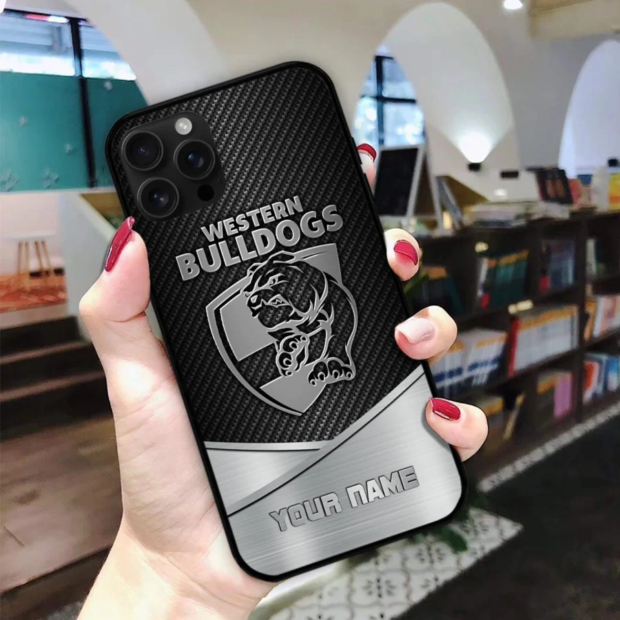 AFL Western Bulldogs Phone Case – Dustproof, Scratch & Shock Resistant – HOAFL040725PC01WB - Image 2