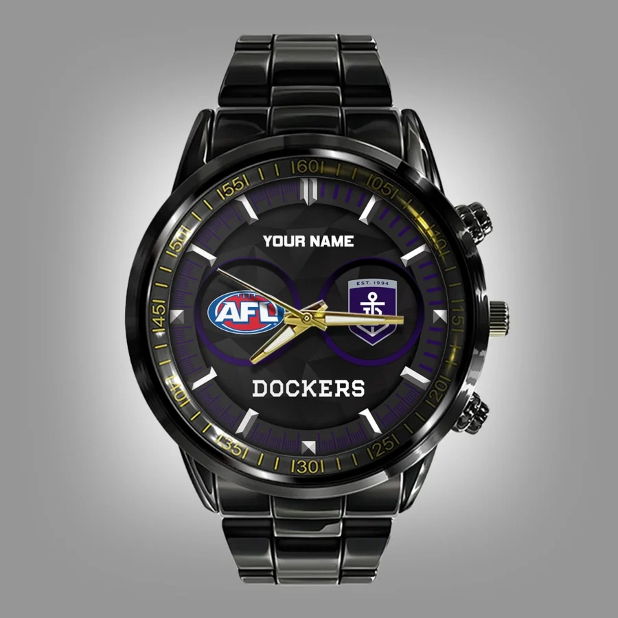 AFL Fremantle Dockers Stainless Steel Watch Gift For Fans – HOAFL210725WA01FRE - Image 2