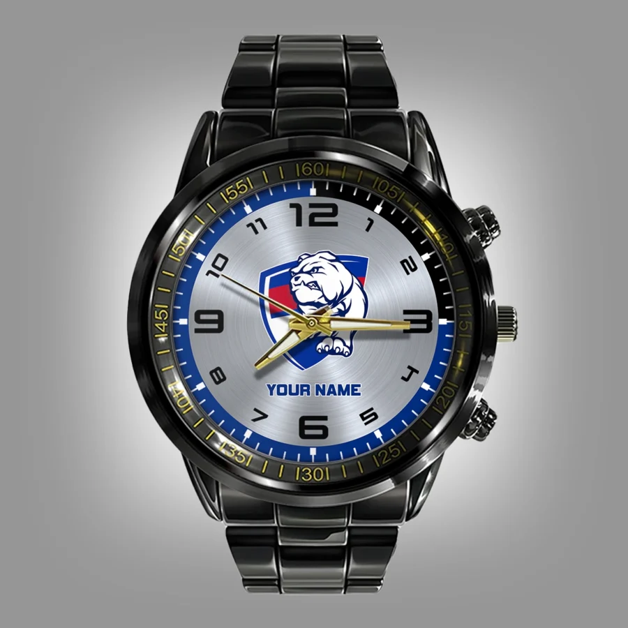 AFL Western Bulldogs Stainless Steel Watch Gift For Fans – HOAFL210725WA02WB - Image 2