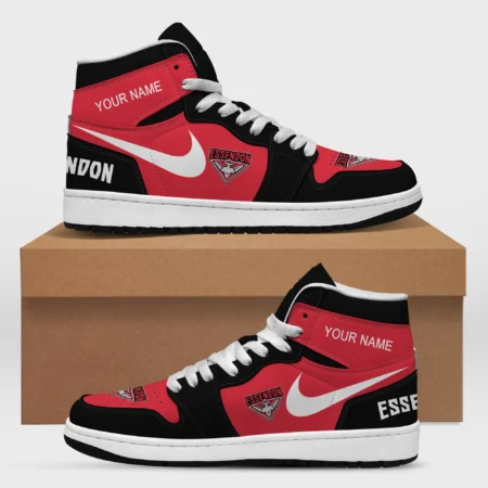 AFL Essendon Bombers Air Jordan 1 High Custom Gift For Fans – HOAFL240725AJ01ESS