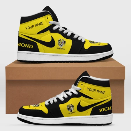 AFL Richmond Tigers Air Jordan 1 High Custom Gift For Fans – HOAFL240725AJ01RICH