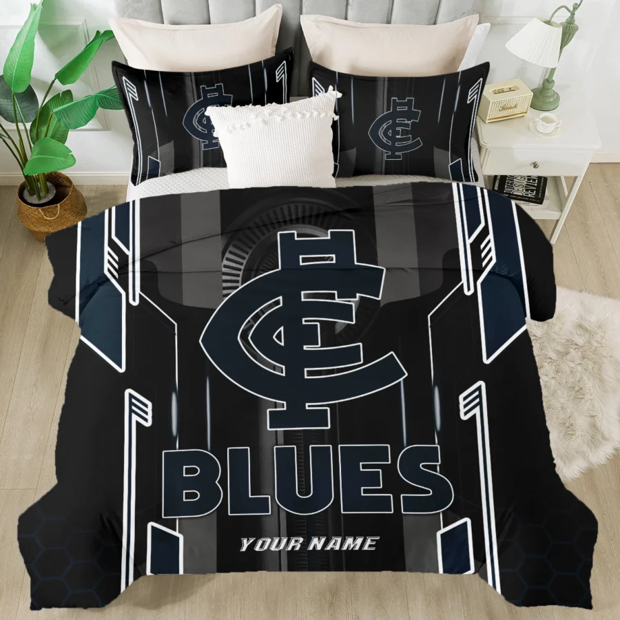 AFL Carlton Blues Bedding Set Gift For Fans – HOAFL050725BD01CARL