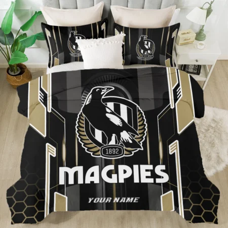 AFL Collingwood Magpies Bedding Set Gift For Fans – HOAFL050725BD01COLL