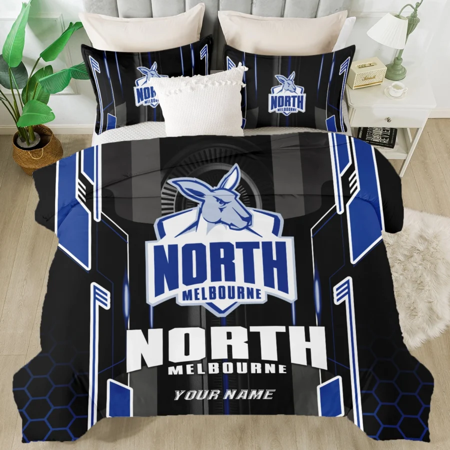 AFL Melbourne Demons Bedding Set Gift For Fans – HOAFL050725BD01MELB