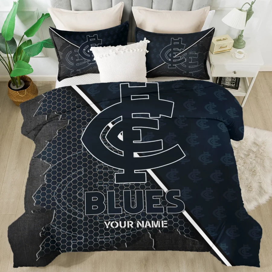 AFL Carlton Blues Bedding Set Gift For Fans – HOAFL070725BD01CARL