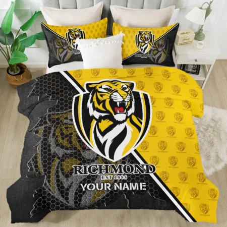 AFL Richmond Tigers Bedding Set Gift For Fans – HOAFL070725BD01RICH