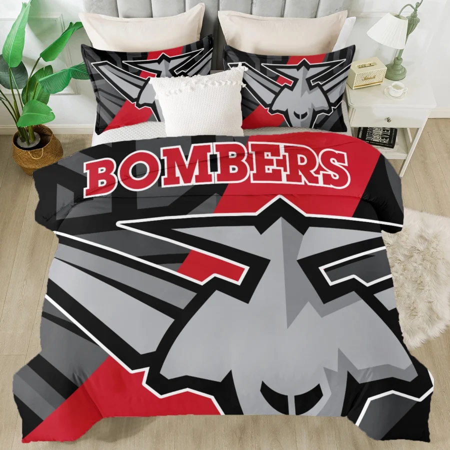 AFL Essendon Bombers Bedding Set Gift For Fans – HOAFL080725BD01ESS