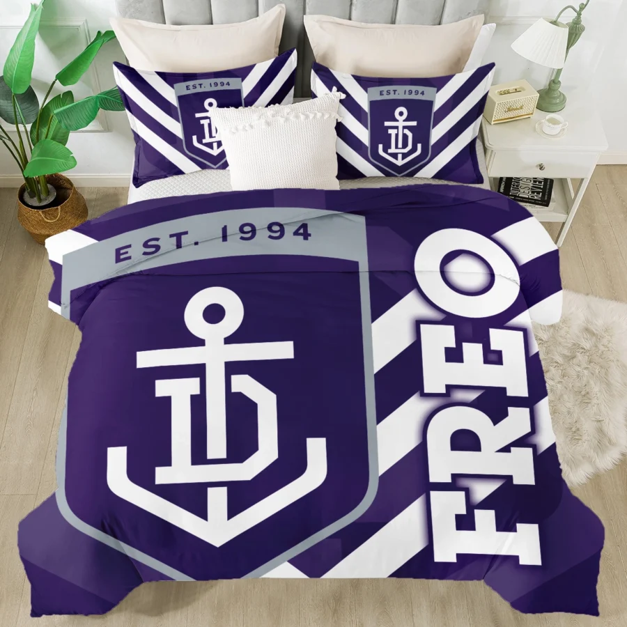 AFL Fremantle Dockers Bedding Set Gift For Fans – HOAFL080725BD01FRE