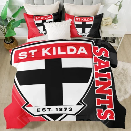 AFL St Kilda Saints Bedding Set Gift For Fans – HOAFL080725BD01STK