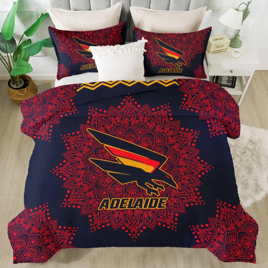 AFL Adelaide Crows Bedding Set Gift For Fans – HOAFL090725BD01ADEL