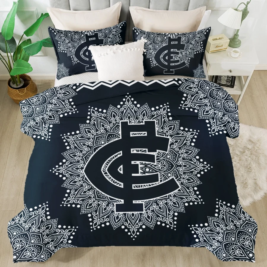 AFL Carlton Blues Bedding Set Gift For Fans – HOAFL090725BD01CARL