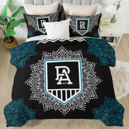 AFL Port Adelaide Power Bedding Set Gift For Fans – HOAFL090725BD01PORT