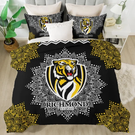 AFL Richmond Tigers Bedding Set Gift For Fans – HOAFL090725BD01RICH