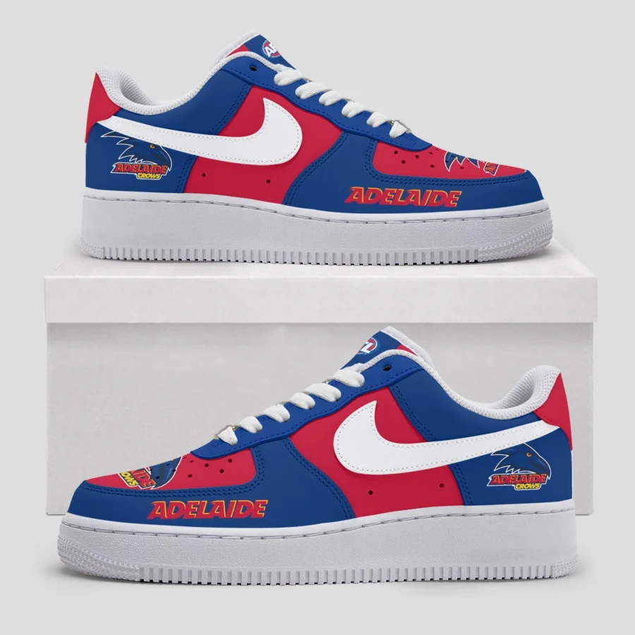 AFL Adelaide Crows Custom Air Low-Top Sneakers Gift For Fans – HOAFL100725AF01ADEL - Image 2