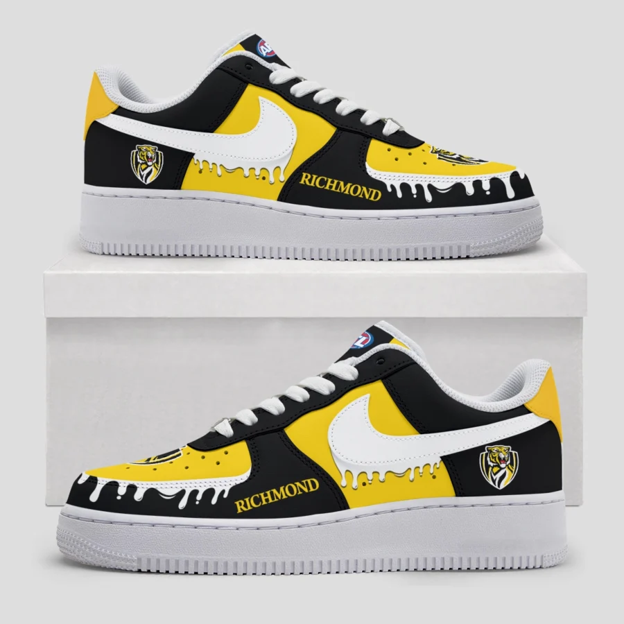 AFL Richmond Tigers Custom Air Low-Top Sneakers Gift For Fans – HOAFL110725AF01RICH - Image 3