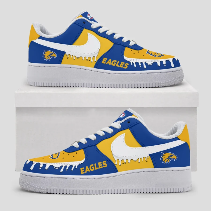 AFL West Coast Eagles Custom Air Low-Top Sneakers Gift For Fans – HOAFL110725AF01WCE - Image 3