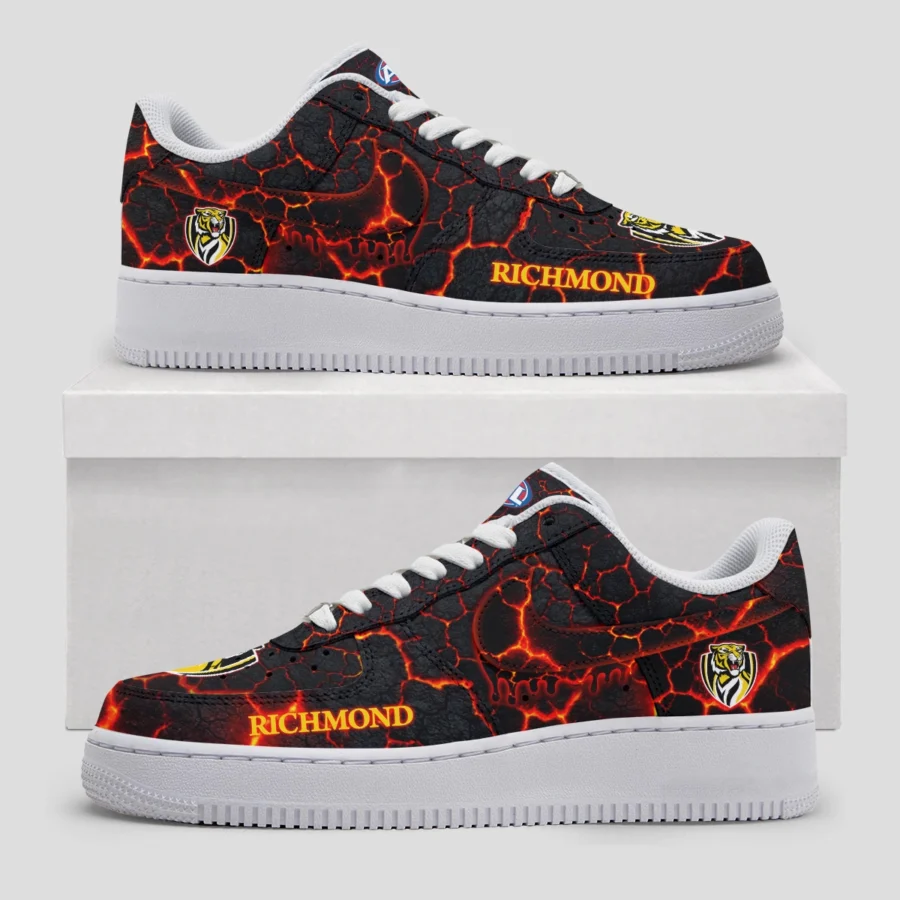 AFL Richmond Tigers Custom Air Low-Top Sneakers Gift For Fans – HOAFL120725AF01RICH - Image 3