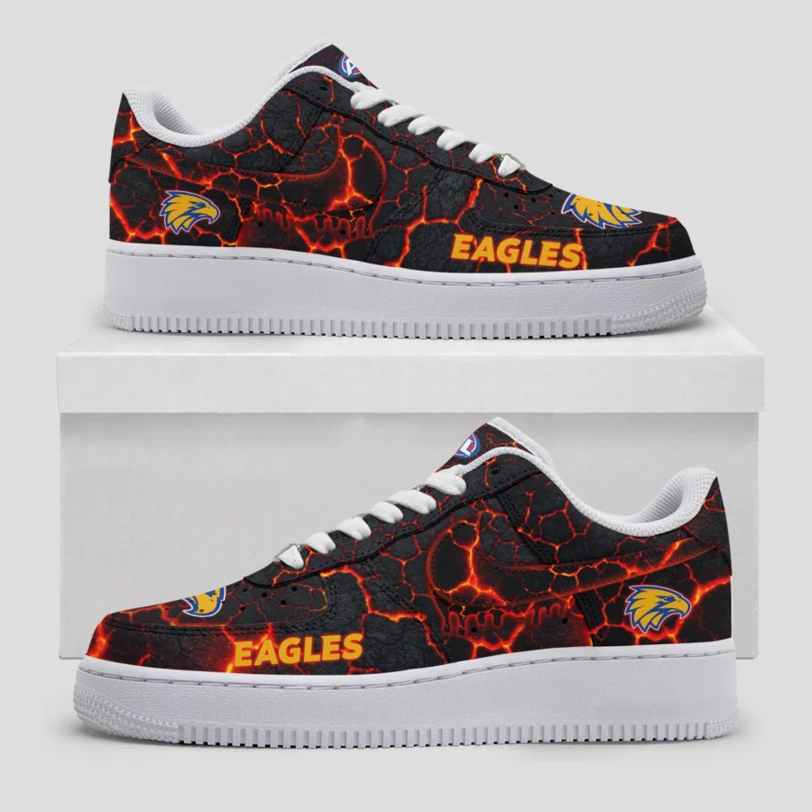 AFL West Coast Eagles Custom Air Low-Top Sneakers Gift For Fans – HOAFL120725AF01WCE - Image 3
