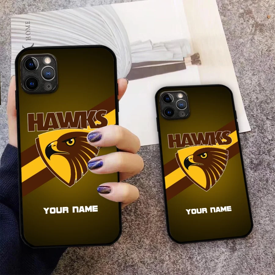 AFL Hawthorn Hawks Phone Case – Dustproof, Scratch & Shock Resistant – HOAFL020725PC01HAW - Image 3