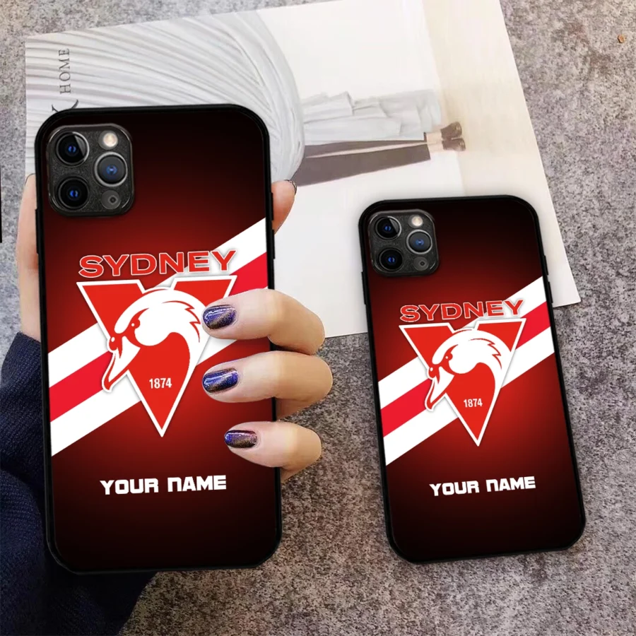 AFL Sydney Swans Phone Case – Dustproof, Scratch & Shock Resistant – HOAFL020725PC01SYD - Image 3